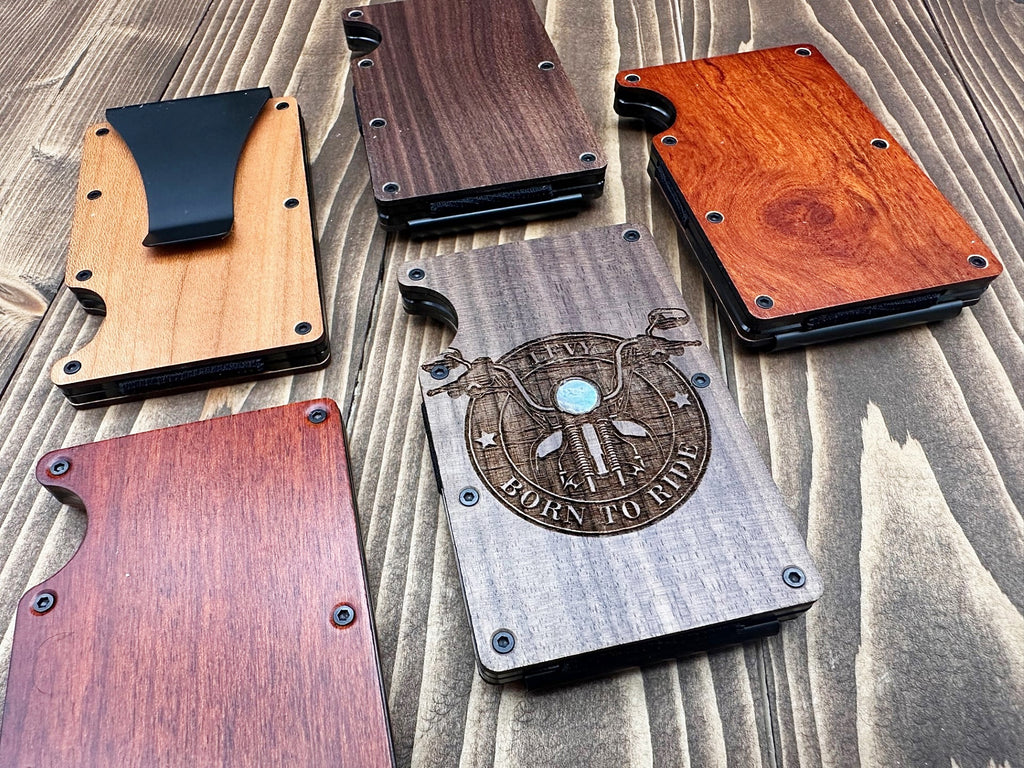 Wood cardholder