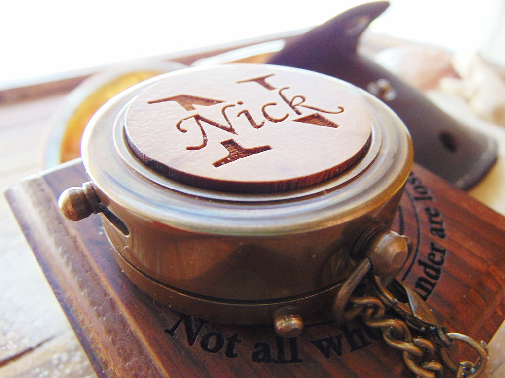 Personalized Compass with Custom Engraving, Anniversary, Birthday, First Holy Communion Gift, Baptism Gift, customized Groomsmen gift.