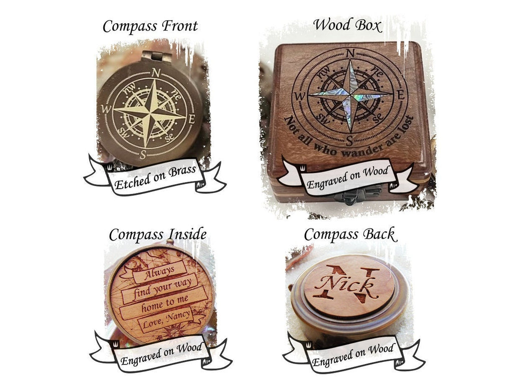 Baptism compass gift